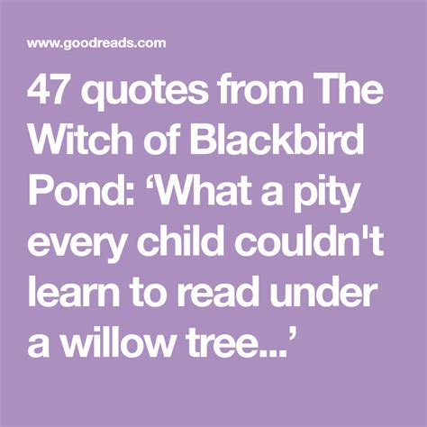 Witch of blackbird pond quotes
